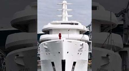 Hull of Amels 80 Limited Editions superyacht LAUNCHED