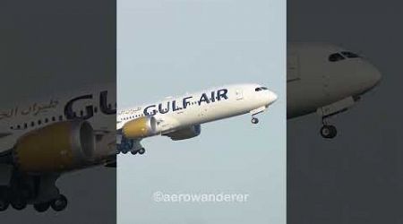 GULF AIR B787-9 takeoff at Bangkok Airport #shorts #plane #b787 #bangkok #takeoff #gulfair