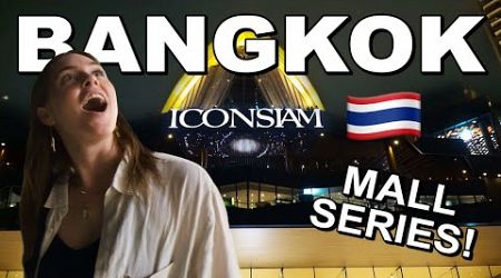 Exploring Bangkok Thailand malls vlog at Icon Siam!