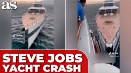 LUXURY COLLISION: STEVE JOBS’ former YACHT CRASHES into MEXICAN BILLIONAIRE&#39;S vessel off Naples