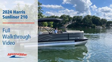 2024 Harris Sunliner 210 | MarineMax Lake Wylie