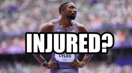 Breaking News!!! Noah Lyles Went To Medical To Get Treatment After Finishing 2nd In The 200m Semi