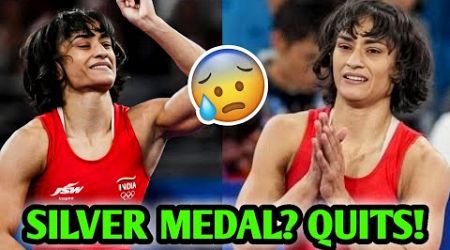 Vinesh Phogat QUITS...Might get Silver Medal? 