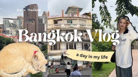 bangkok vlog | a day of a student in thailand, trying to speak thai, talking about my life recently