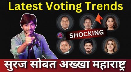 Bigg Boss Marathi 5 Latest Voting Trends Suraj सोबत अख्खा महाराष्ट्र, कोण जाणार घराबाहेर?