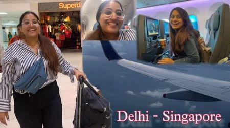 Delhi To Singapore To Phuket ✈️ | Singapore Airlines | First International | Emotional