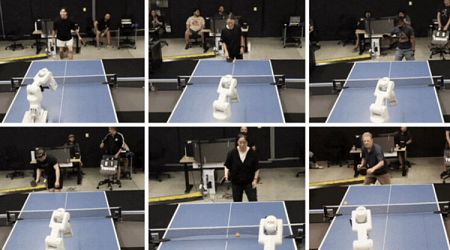 Google DeepMind’s new AI robot plays table tennis at ‘human level’