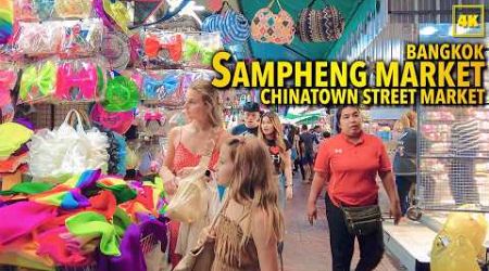 Sampheng Market / Street market in ChinaTown , Bangkok