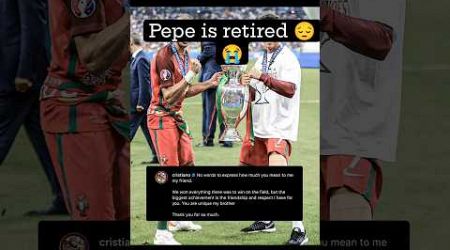 pepe retired from international football #pepe #shorts #football