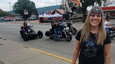 Sturgis 2024 live! Thurs #motorcycle #travel #vacation