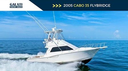 2005 Cabo 35 Flybridge Yacht For Sale &quot;Bimini Twist&quot;