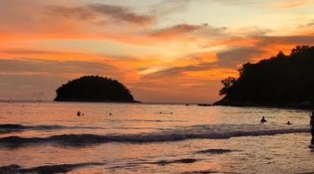 Kata Beach Sunset Walk, Phuket 