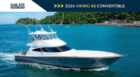 2024 Viking 68 Convertible Yacht For Sale &quot;Pura Vida&quot;