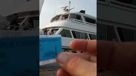 FUTURES BLOCKCHAIN EVENT GETTING ON THE YACHT !!!! AUG 13 TORONTO