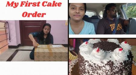 My First Cake Order | Unboxing new utensils | Brinda&#39;s Lifestyle