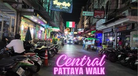 [4K] Central Pattaya Thailand Night Walk | Soi 8 Soi 13 Soi 13/1 Soi 13/2 Candid Walks