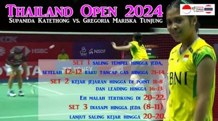 Thailand Open 2024 * Supanida Katethong vs. Gregoria Mariska Tunjung