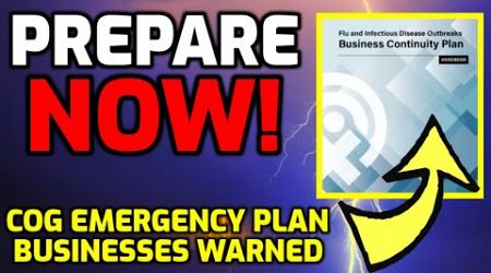 ⚠️ EMERGENCY Continuity of Government Plan JUST SENT OUT!! - Businesses WARNED - PREPARE NOW!!