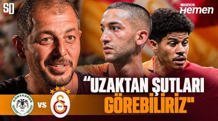 &quot;OYNAMASI SÜRPRİZ OLMAZ&quot; | Konyaspor - Galatasaray, Hakim Ziyech - Gabriel Sara, Jevtovic - Ufuk