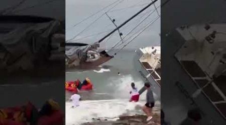 Spain: Devastating storm DANA sinks dozens of yachts in Formentera