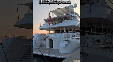 Jaw-Dropping Bella Vita Yacht Caught in Downtown Toronto 