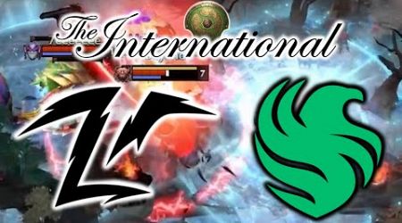 FALCONS DEBUT IN THE INTERNATIONAL !! TEAM FALCONS vs TEAM ZERO - THE INTERNATIONAL 2024 DOTA 2