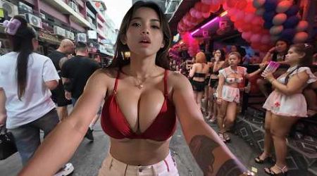 Pattaya. Soi 6, Incredible walk. Thailand. Walking around Pattaya. 2024. Video 31