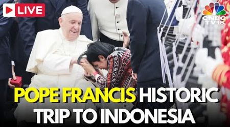 Pope Francis visits Jakarta LIVE: Pope Francis Begins Historic Trip to Indonesia | Joko Widodo |N18G