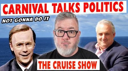 CRUISE NEWS - Carnival Talks Politics, MEXICO CRUISE INCREASE, New Cruise Ship Numbers are Big