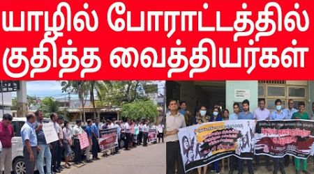 யாழில் போராட்டத்தில் குதித்த வைத்தியர்கள்| GOVERNMENT MEDICAL OFFICER&#39;S ASSOCIATION | JAFFNA |NEWS