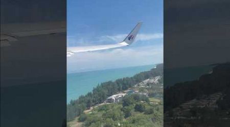 Malaysia Airlines takeoff B737-800 from Phuket #aviation #takeoff