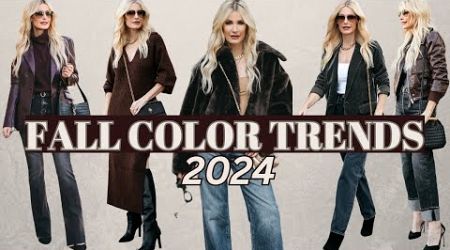 Stay Stylish In 2024: Top Fall Color Trends For Women Over 40!