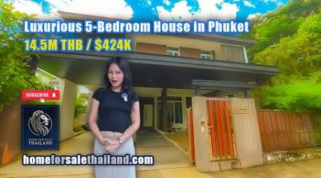 Luxurious 5-Bedroom House in Phuket | 14.5M THB / $424K | Home For Sale Thailand