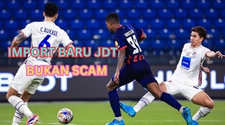 JDT TENANG TEWASKAN KELAB THAILAND PORT FC. IMPORT BARU PAMER PERSEMBAHAN TERBAIK