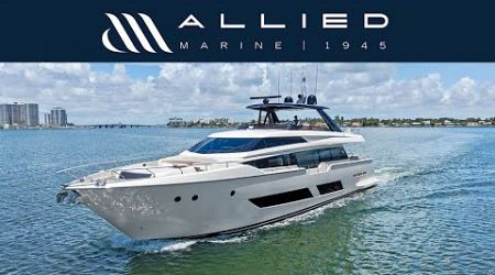 2022 Ferretti Yachts 850 Motor Yacht for Sale