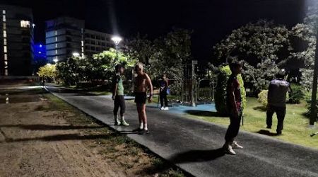 82-year-old American expat assaulted by drunk Thai man for no reason while exercising in Pattaya.