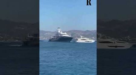 Mega yacht da 127 milioni di dollari travolge un&#39;altra imbarcazione: le immagini dell&#39;incidente