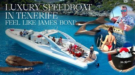 Feel like JAMES BOND in Tenerife with this LUXURY Speedboat excursion- the Opera 60 