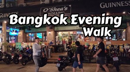 Bangkok Evening Walk