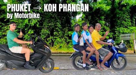 Phuket to Koh Phangan by Motorbike: Thailand Road Trip and Ferry Adventure