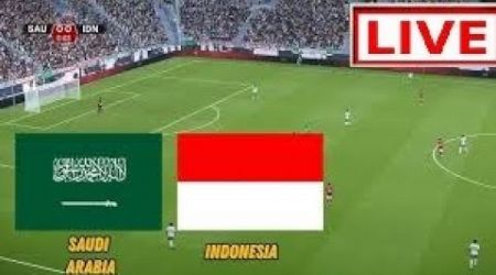 السعودية ضد إندونيسيا: مباراة كأس العالم كاملة لكرة القدم!