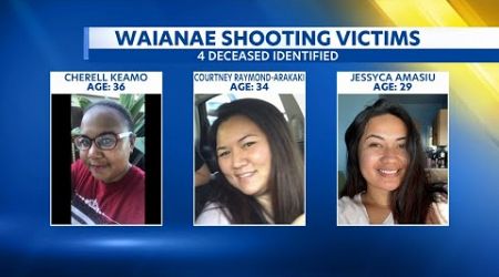 Names of Waianae shooting victims released by the Medical Examiner