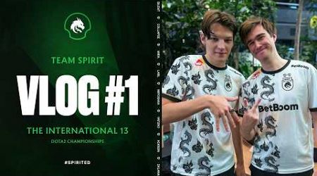 TEAM SPIRIT: THE INTERNATIONAL 13. VLOG 1