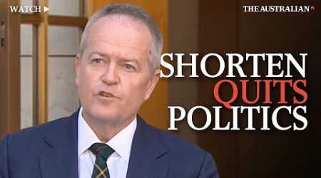 Why Bill Shorten&#39;s retirement raises concerns for Albanese Government