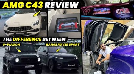 AMG C43 Review | The Difference Between G-Wagon Range Rover sport