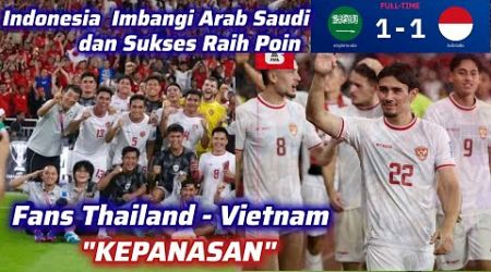 Komentar Fans Thailand Vietnam yang Panas Melihat Timnas Indonesia Berhasil Tahan Imbang Arab Saudi