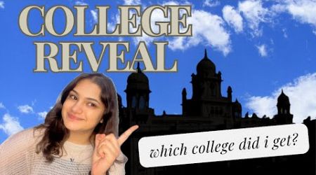 WHICH MEDICAL COLLEGE DID I GET? GOVERNMENT MEDICAL COLLEGE REVEAL!!