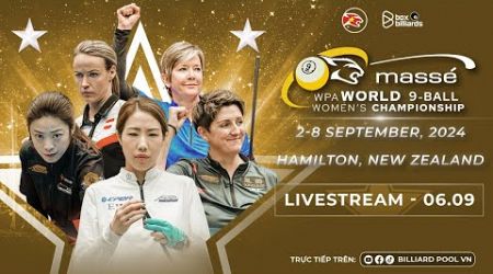 TRỰC TIẾP 1 | KELLY FISHER VS SIMING CHEN | WORLD 9-BALL WOMEN&#39;S CHAMPIONSHIPS