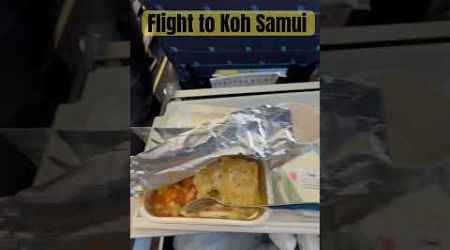 Bangkok Airways #food #foodie #samui #thai #flight #golfvlog #vlog #shortvideo