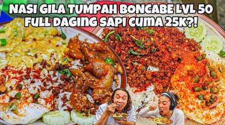 NASI GILA THAILAND KAKI LIMA TUMPAH BONCABE LVL 50?! MIRIP OSENG KORNET CUMA 25K?!